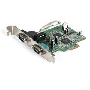  NEW 2 Port PCI E Serial Card (Controller Cards) Office 