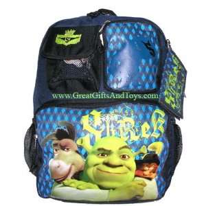  Shrek Boys Blue School Backpack Large Toys & Games