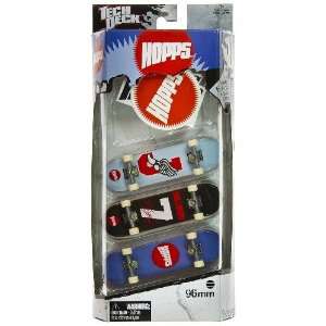  Hopps Tech Deck 3 Finger Skateboard + Sticker Pack Toys & Games