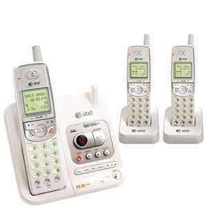  AT&T EL42308 5.8 GHz Cordless Phone with Three Handsets 