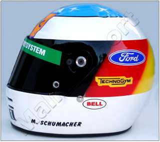 Michael Schumacher Season 1992 BELL Full Scale 11 Replica Helmet 