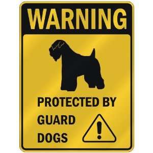  WARNING  SOFT COATED WHEATEN TERRIER PROTECTED BY GUARD 
