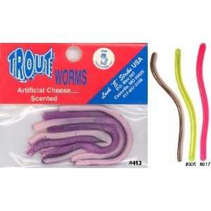  Trout Worms / Fishing Lures
