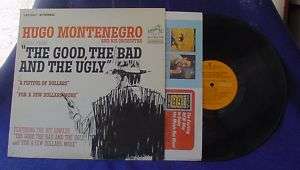 Vinyl Record LP The Good Bad Ugly Hugo Montenegro Clint  