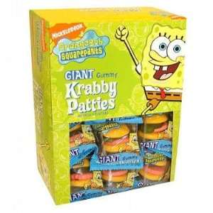 SpongeBob Squarepants   Giant Gummy Krabby Patties, .70 oz, 36 count 