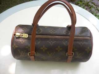 LOUIS VUITTON VTG Bag Louis Vuitton Papillon Satchel Monogram BAG 