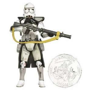  Star Wars Saga Legends Clone Commander (Silver) Action Figure 