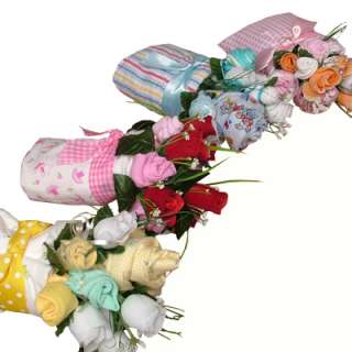 BABY SHOWER GIFT   DIAPER CAKE BOUQUET BOY or Girl  