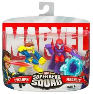 New Marvel Super Hero Squad X Men Cyclops & Magneto Figure M11  