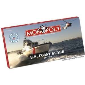 U.S. Coast Guard Monopoly Game Toys & Games