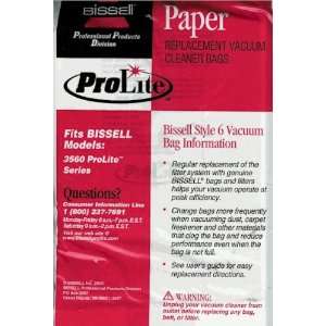 Bissell Style 6 Vacuum Cleaner Bags 10 pk 