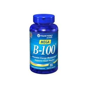  B 100 (Vitamin B Complex) Tablets 100 mg. 100 Tablets 
