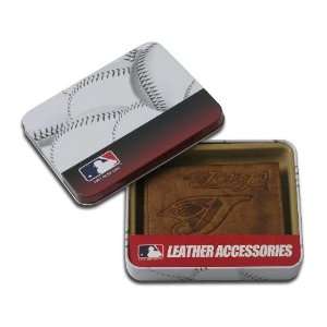 Toronto Blue Jays MLB Embossed Leather Trifold Wallet  