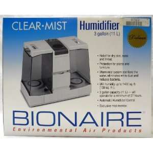   BIONAIRE Clear Mist Deluxe 3 Gallon Humidifier CMP 3