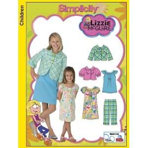  Simplicity 3513   Lizzie McGuire Wardrobe   Child or Girl 