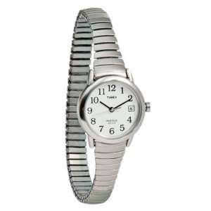  Timex Indiglo Ladies Silver Tone Watch Exp Band Health 
