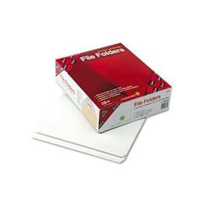  Cut, Reinforced Top Tab, Letter, White, 100/Box
