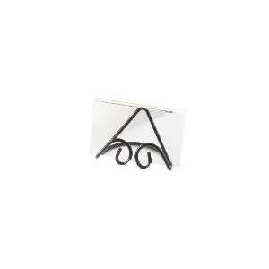   Style Card Holder w/ Black Wire Frame, 2 x 3.5 in High