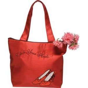  Wizard of Oz Ruby Slippers Silk Tote 