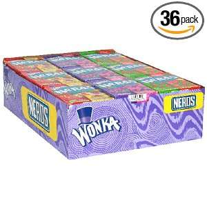 Wonka Nerds, Mixed, 1.65 Ounce Packets Grocery & Gourmet Food
