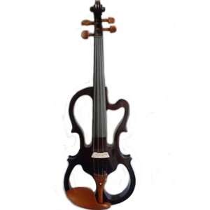   WOOD electric violin bow/case/Headphone EMS CC00028 Musical